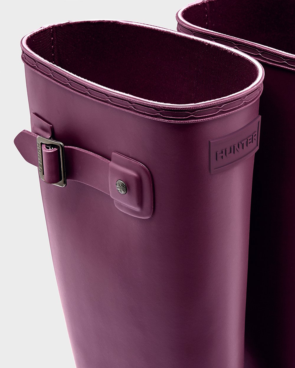 Galochas Altas Hunter Feminina Roxo - Refined Slim Fit - 29AEIHTDL